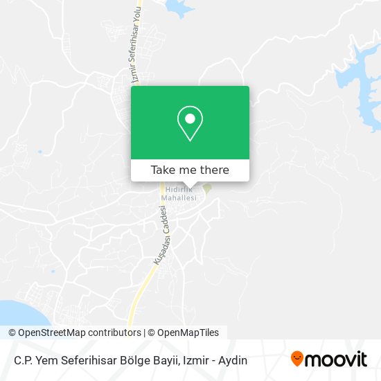 C.P. Yem Seferihisar Bölge Bayii map