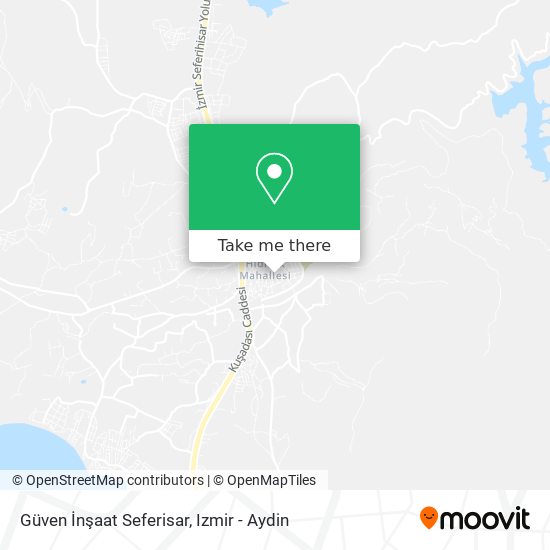Güven İnşaat Seferisar map