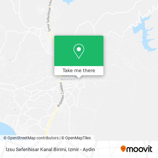 İzsu Seferihisar Kanal Birimi map