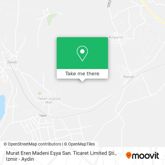 Murat Eren Madeni Eşya San. Ticaret Limited Şti. map