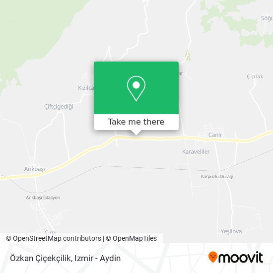 Özkan Çiçekçilik map
