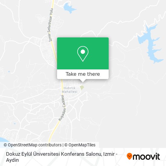 Dokuz Eylül Üniversitesi Konferans Salonu map
