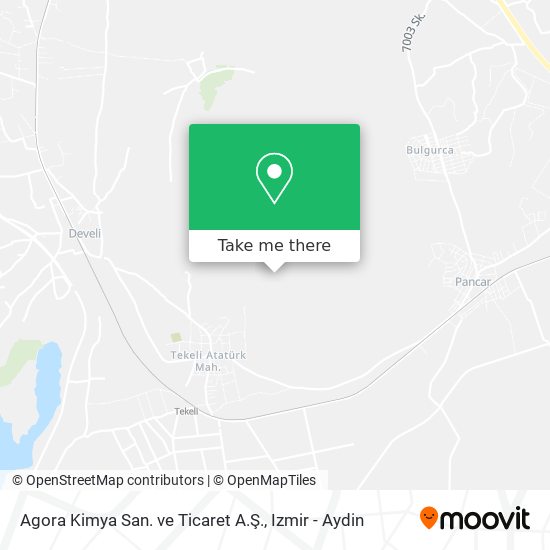 Agora Kimya San. ve Ticaret A.Ş. map