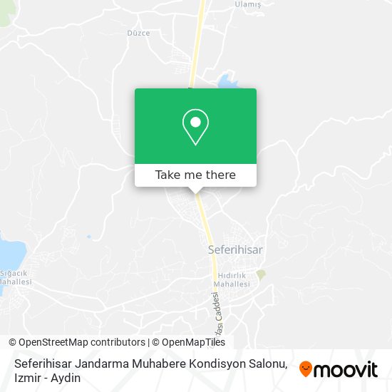 Seferihisar Jandarma Muhabere Kondisyon Salonu map