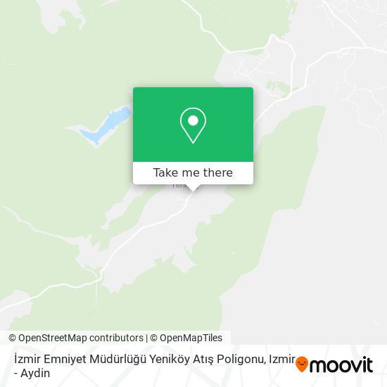 İzmir Emniyet Müdürlüğü Yeniköy Atış Poligonu map