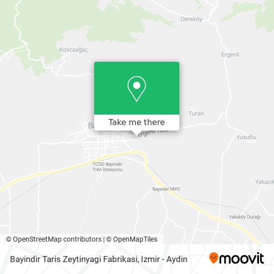 Bayindir Taris Zeytinyagi Fabrikasi map