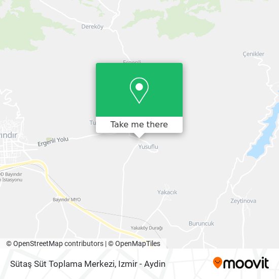 Sütaş Süt Toplama Merkezi map