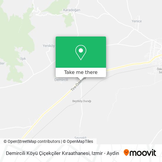 Demircili Köyü Çiçekçiler Kıraathanesi map