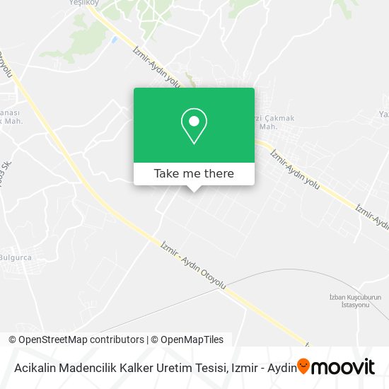 Acikalin Madencilik Kalker Uretim Tesisi map