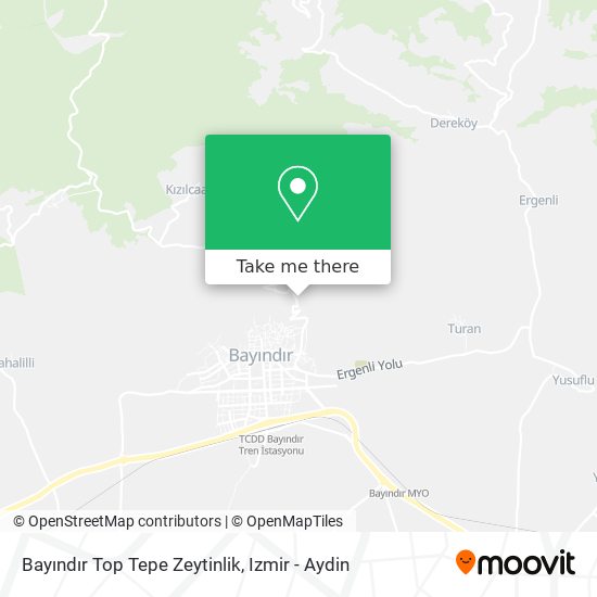 Bayındır Top Tepe Zeytinlik map
