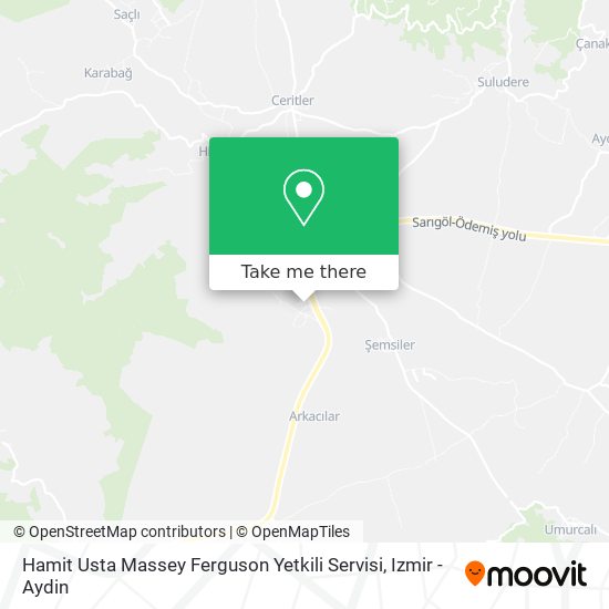 Hamit Usta Massey Ferguson Yetkili Servisi map