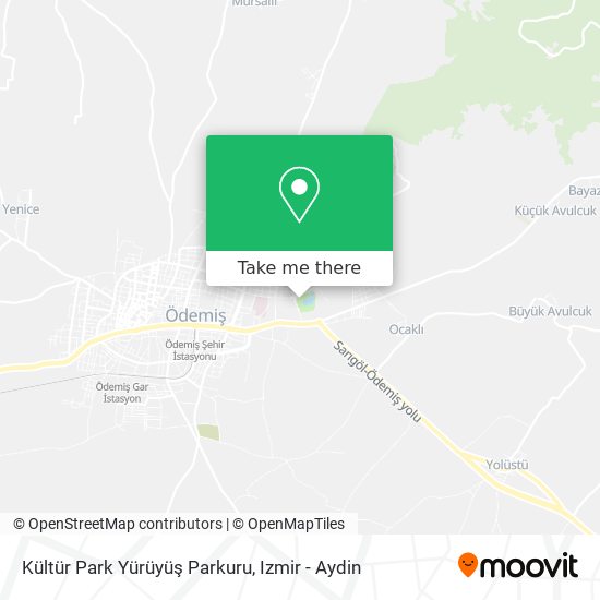 Kültür Park Yürüyüş Parkuru map