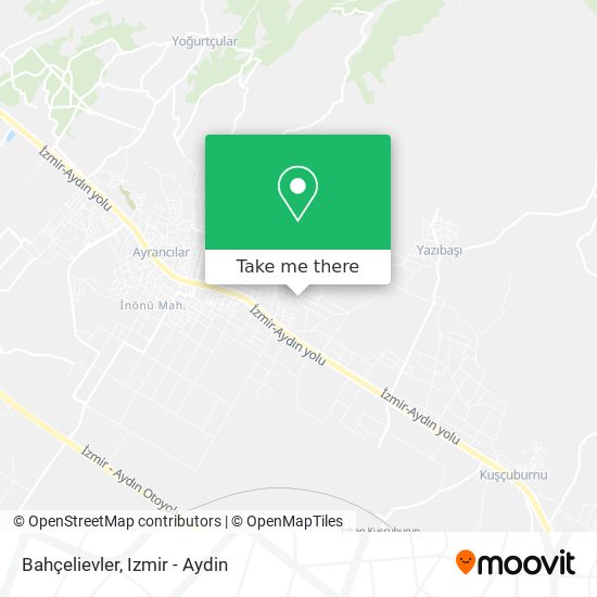 Bahçelievler map