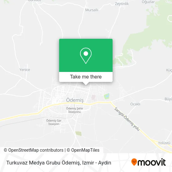 Turkuvaz Medya Grubu Ödemiş map