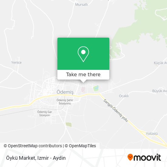 Öykü Market map