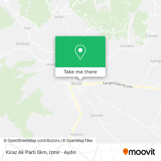 Kiraz Ak Parti Skm map