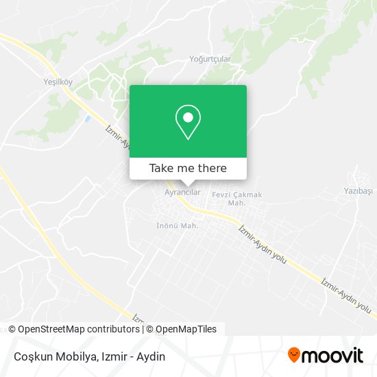 Coşkun Mobilya map