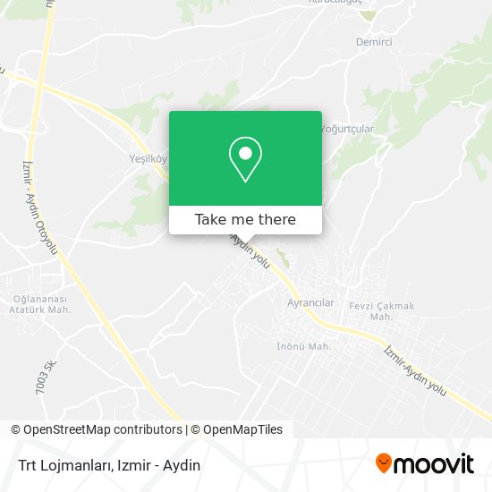 Trt Lojmanları map