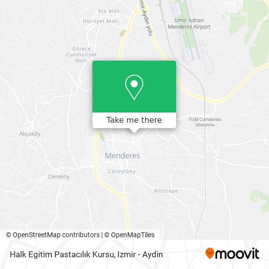 Halk Egitim Pastacılık Kursu map