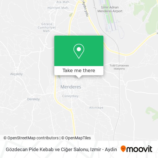 Gözdecan Pide Kebab ve Ciğer Salonu map