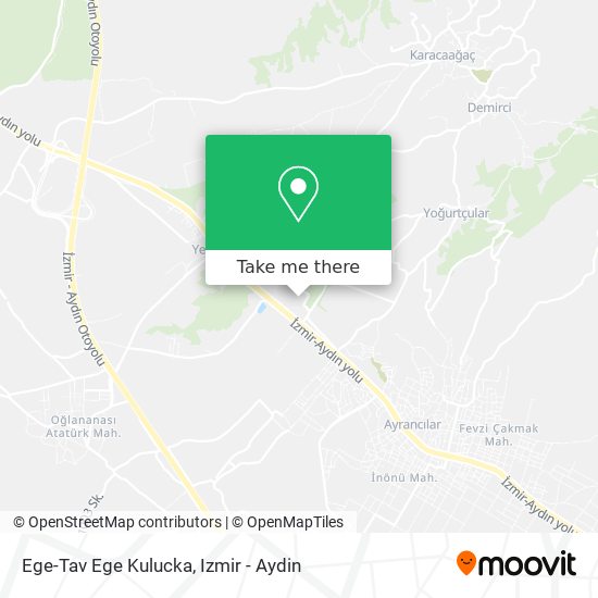 Ege-Tav Ege Kulucka map