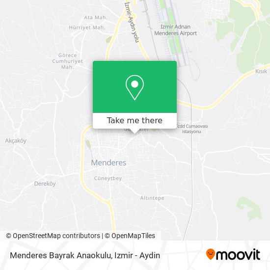 Menderes Bayrak Anaokulu map