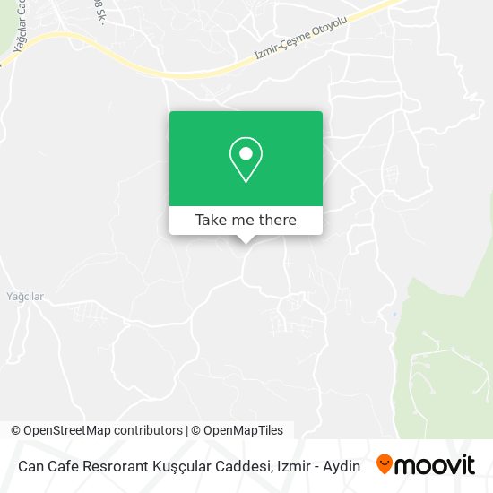Can Cafe Resrorant Kuşçular Caddesi map