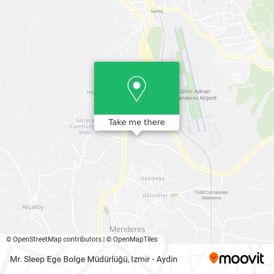 Mr. Sleep Ege Bolge Müdürlüğü map