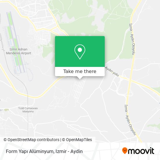 Form Yapı Alüminyum map
