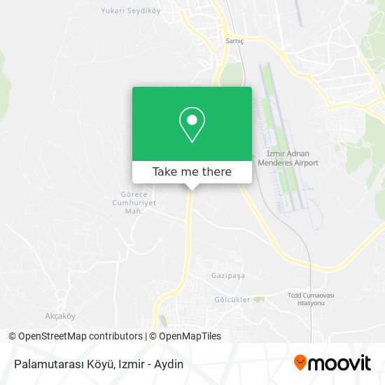 Palamutarası Köyü map