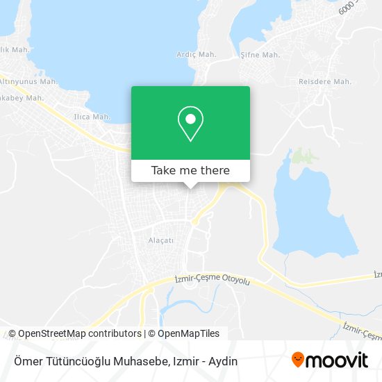 Ömer Tütüncüoğlu Muhasebe map