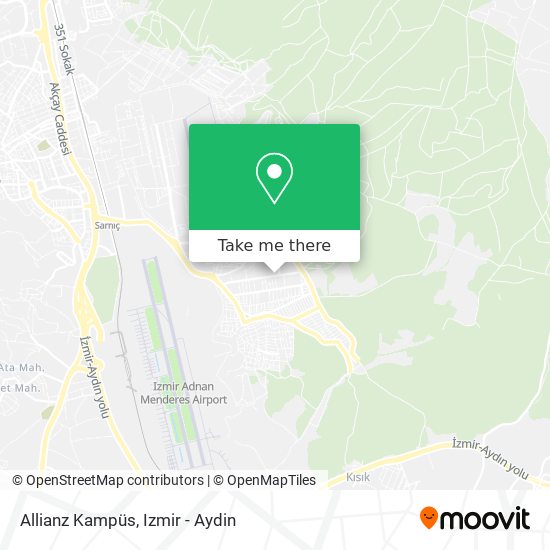 Allianz Kampüs map