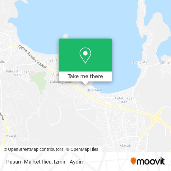 Paşam Market Ilıca map