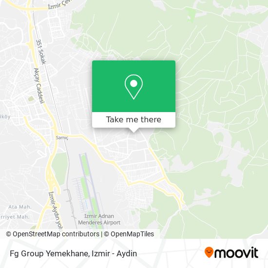 Fg Group Yemekhane map