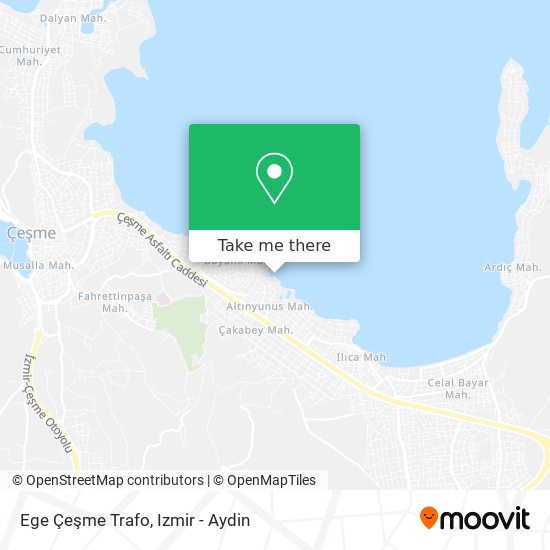 Ege Çeşme Trafo map