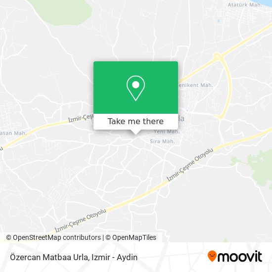 Özercan Matbaa Urla map
