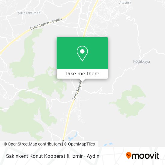 Sakinkent Konut Kooperatifi map