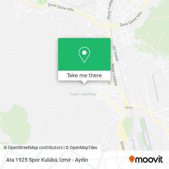 Ata 1925 Spor Kulübü map