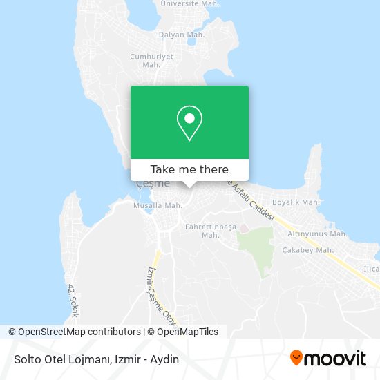 Solto Otel Lojmanı map