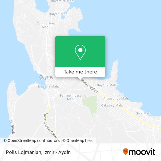 Polis Lojmanları map