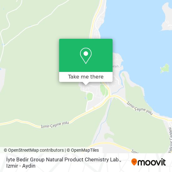 İyte Bedir Group Natural Product Chemistry Lab. map