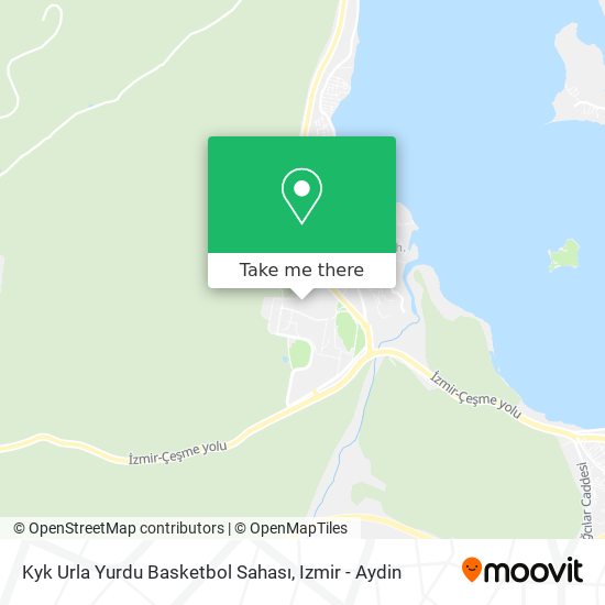 Kyk Urla Yurdu Basketbol Sahası map
