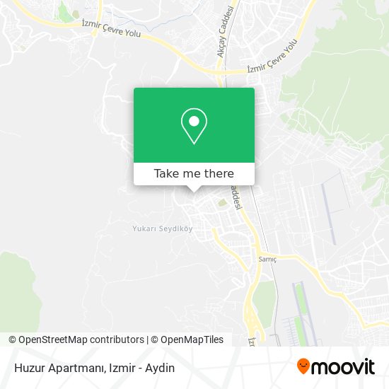 Huzur Apartmanı map
