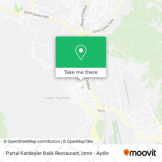 Partal Kardeşler Balık Restaurant map