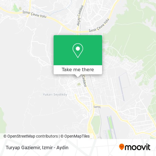 Turyap Gaziemir map