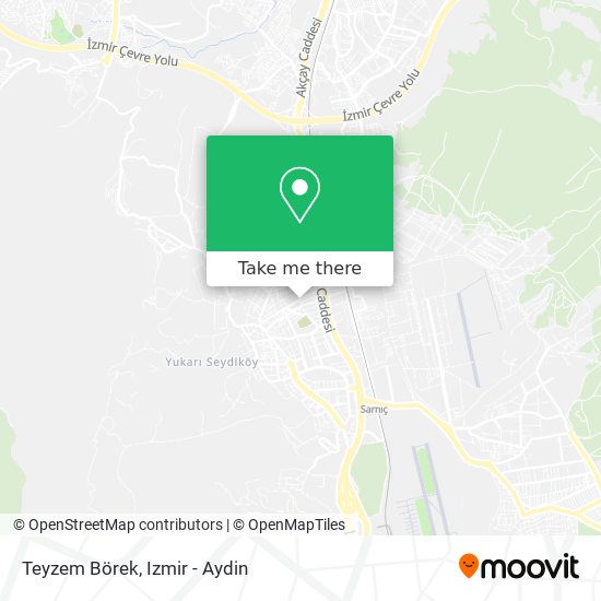 Teyzem Börek map