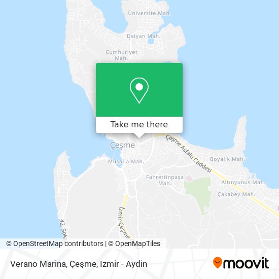 Verano Marina, Çeşme map