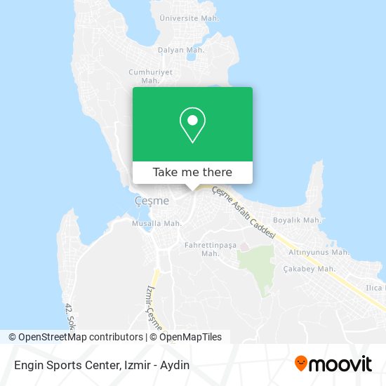 Engin Sports Center map