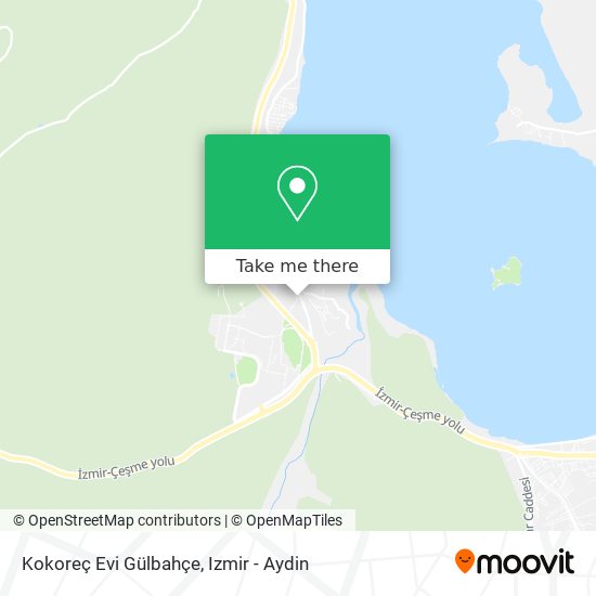 Kokoreç Evi Gülbahçe map