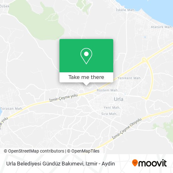 Urla Belediyesi Gündüz Bakımevi map